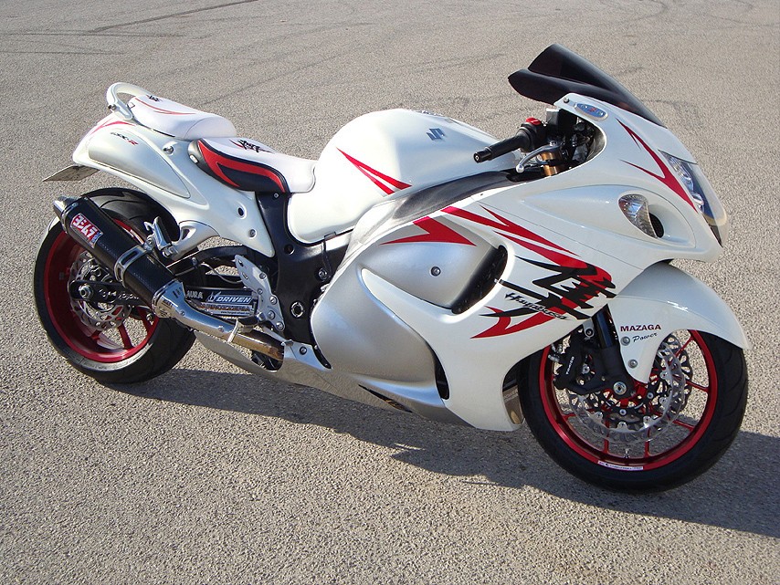 Suzuki Hayabusa 20082014 Luimoto Kanji Seat Covers Front & Rear 10