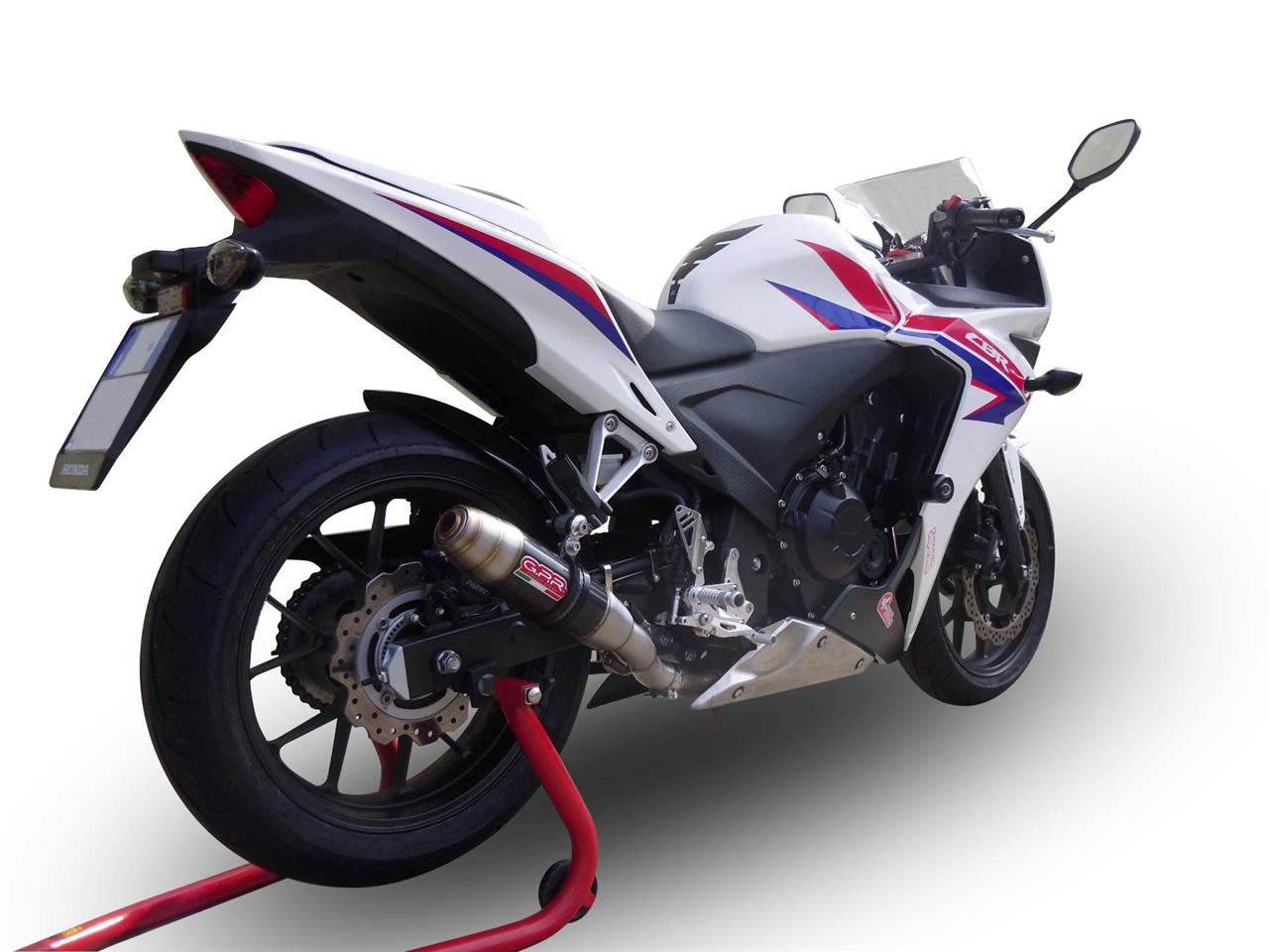 Honda cbr 500 exhaust sound #3