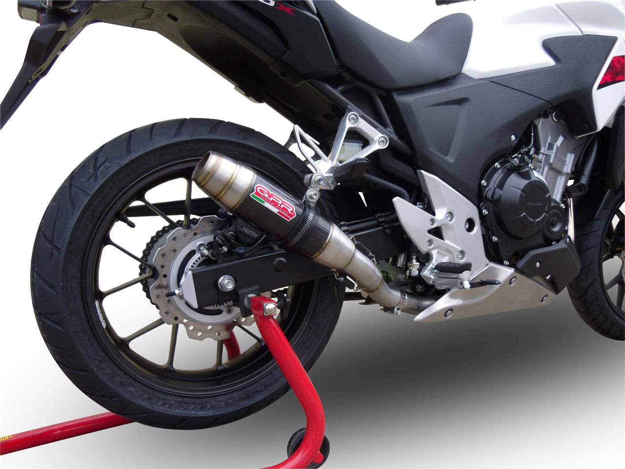 Honda CB500X CB 500X 1314 GPR Exhaust Full System With Deeptone CF Muffler eBay