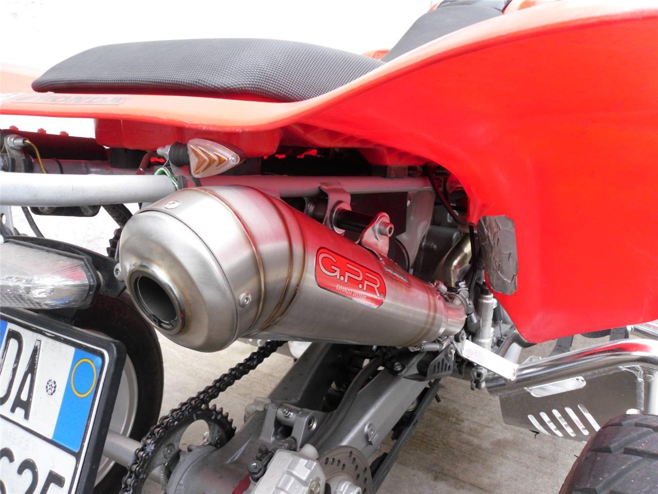 Honda 400ex exhaust silencer