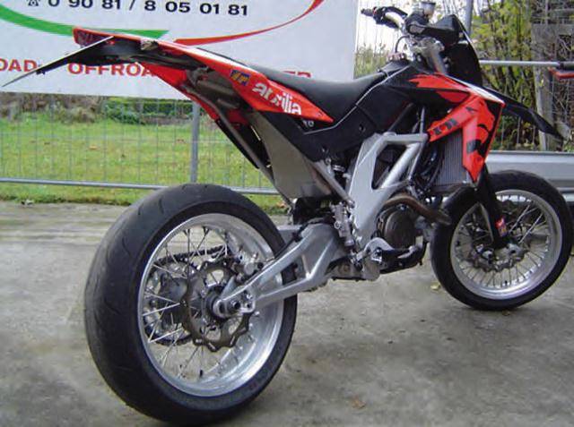 aprilia sxv 550 exhaust