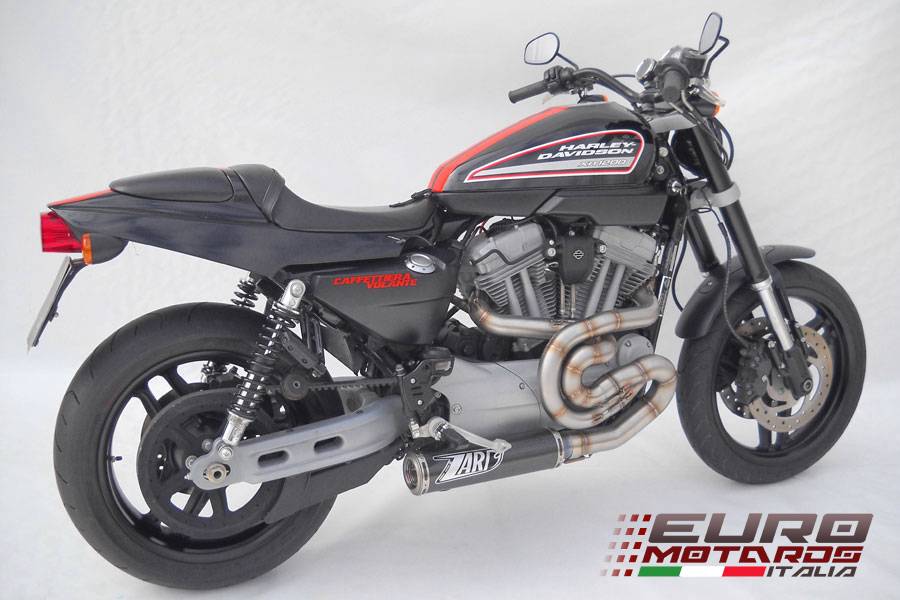 Harley Davidson XR 1200 Zard Exhaust Full System & Carbon Silencer eBay