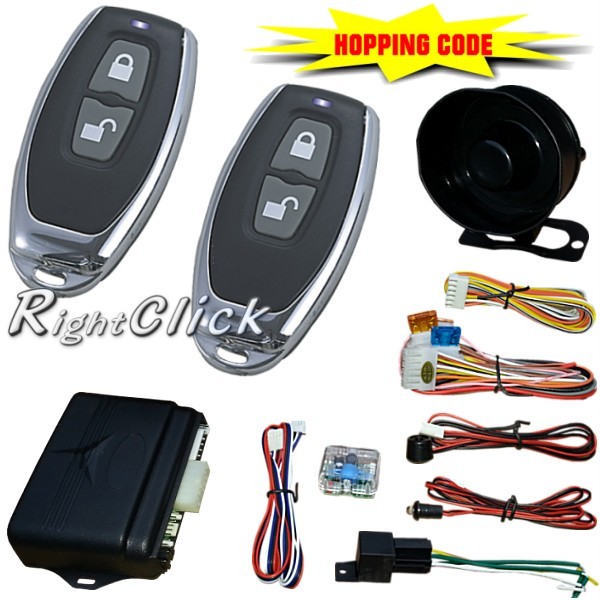 Car Alarm Remote Central Lock Immobiliser AL698HC | eBay main control unit 2x remotes instructions wiring diagram 