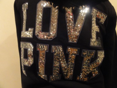 Love Fashion Show on Victorias Secret Fashion Show Love Pink Bling Sequin Fur Hoodie Jacket