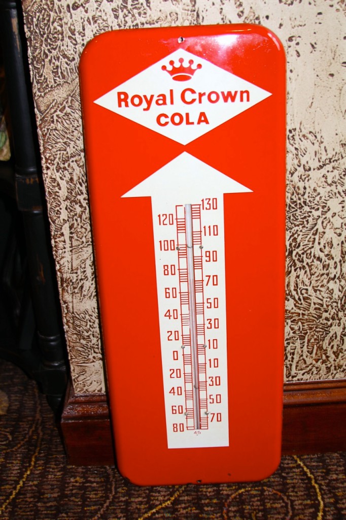 RC COLA ROYAL CROWN COLA THERMOMETER VINTAGE SIGN eBay