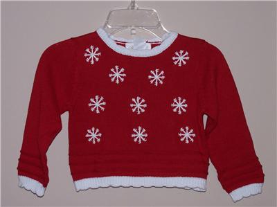 Girls Sweater Size 2T 3 Strasburg Christmas Sweater | eBay