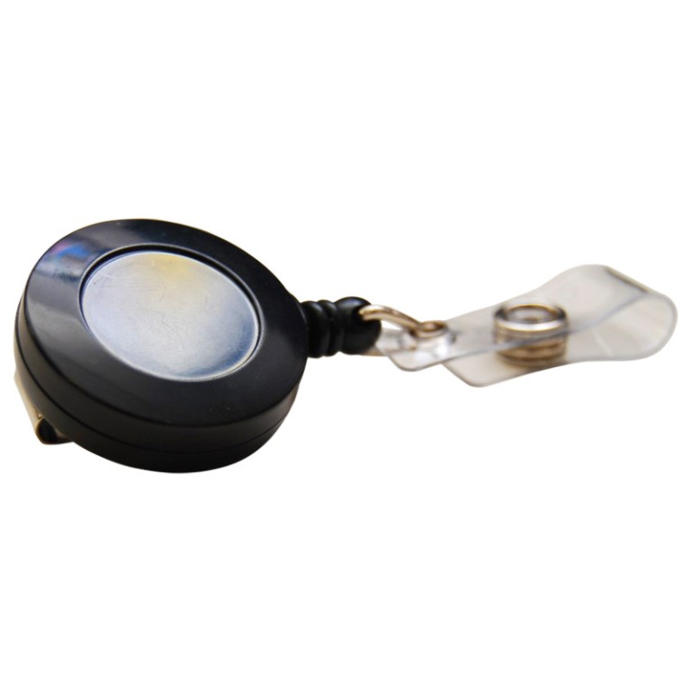 ID CLIP 2x ID CARD BADGE HOLDER Clip Reel 77cm Longest String