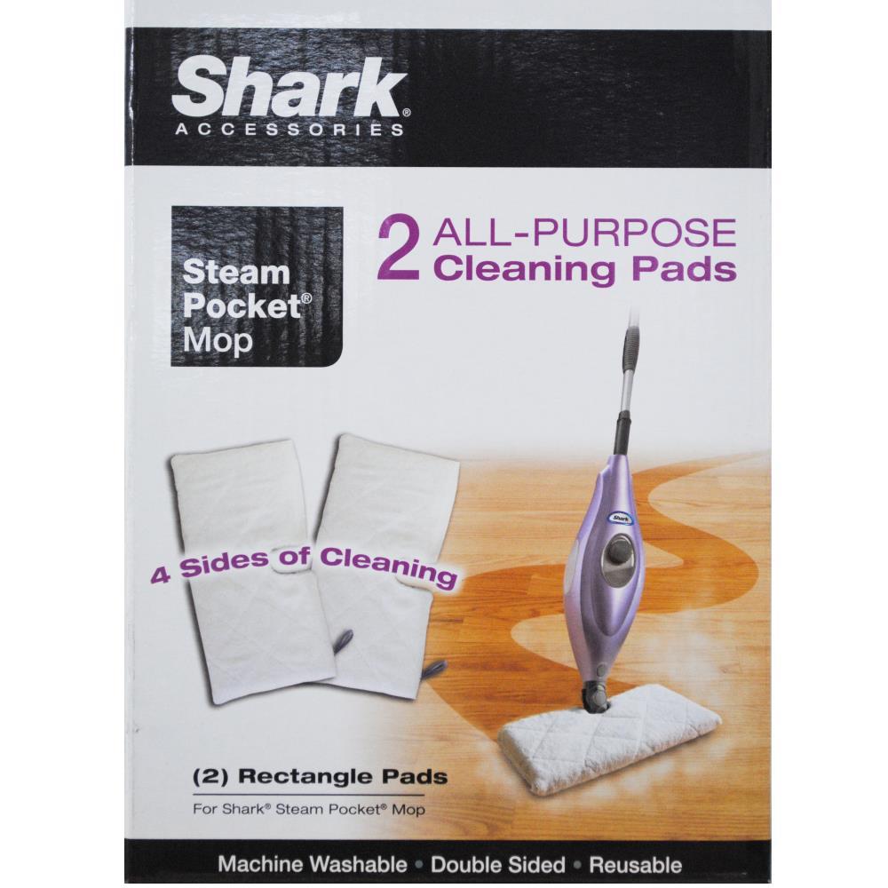 Pack of 2 Shark Steam Pocket Mop All Purpose Cleaning Pads XTR3501NZ