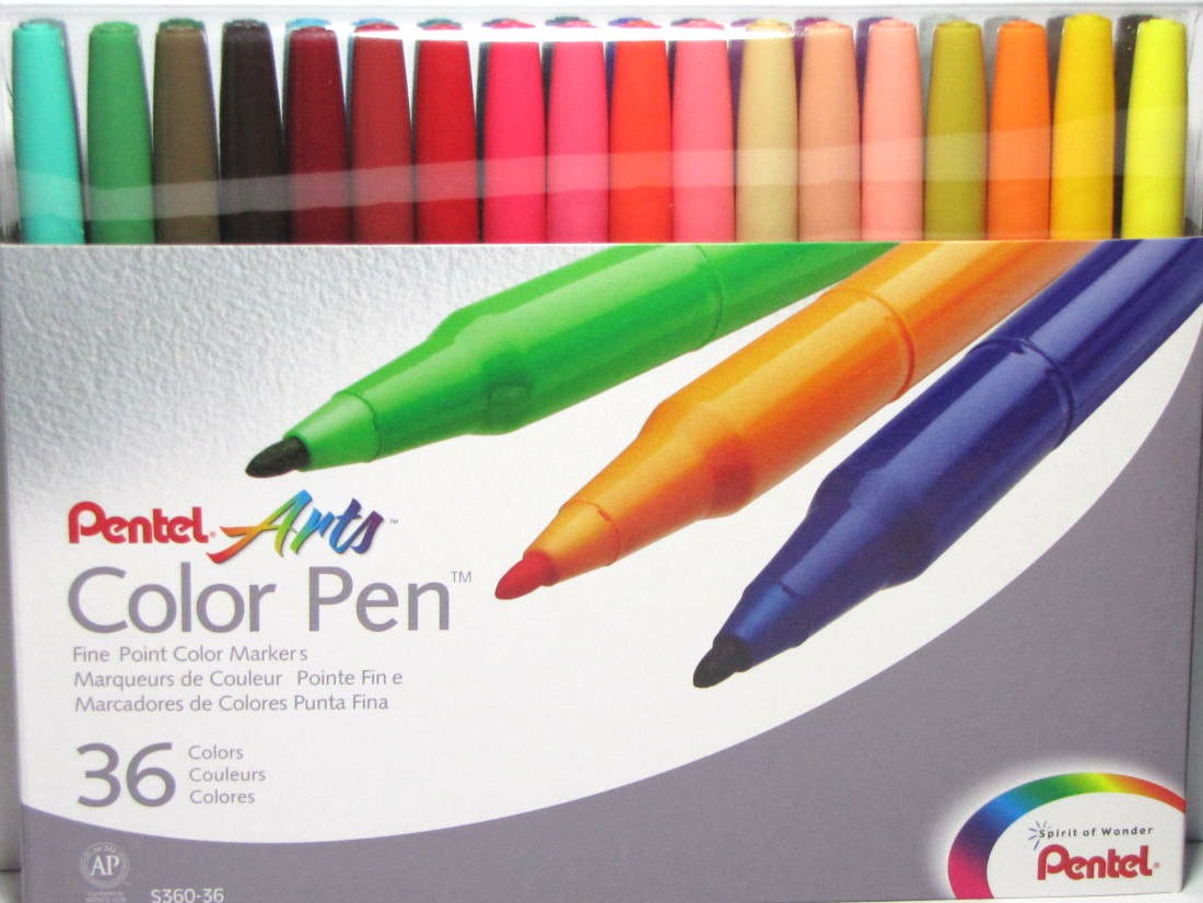 Pentel color clearance
