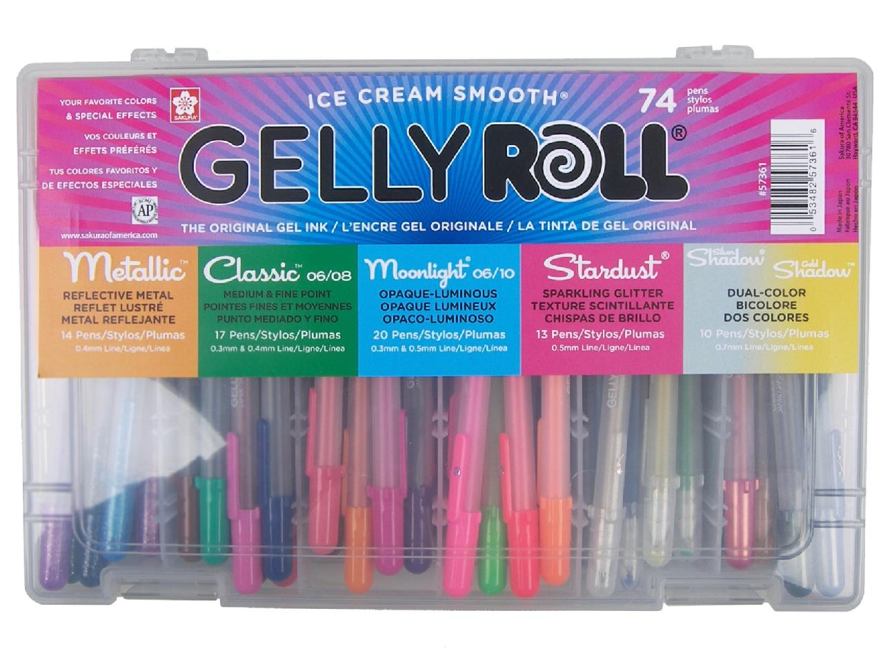 Sakura Gelly Roll Stardust Clear Pens Bold Point Clear Glitter Gel