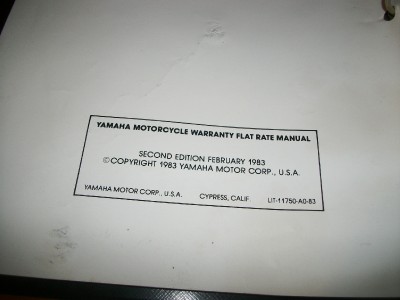 flat rate repair manual