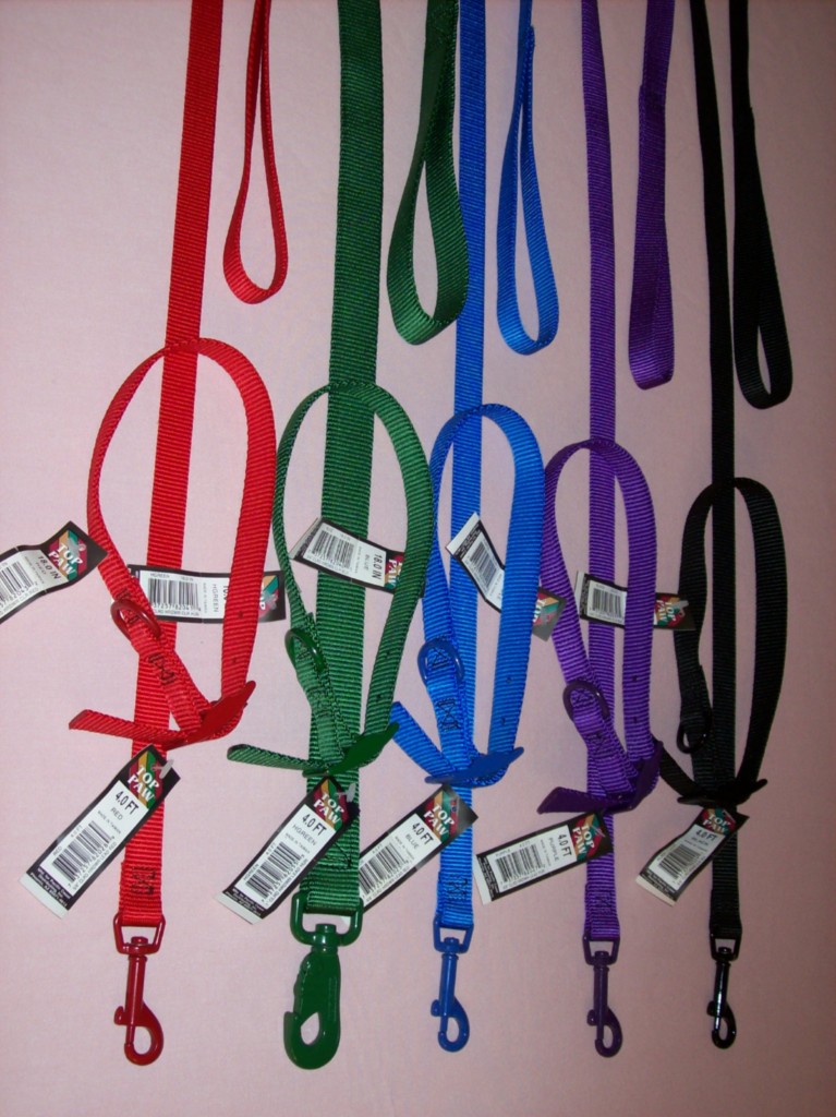 Dog 4' Leash & 18" Collar Set Top Paw walk NEW Upick eBay