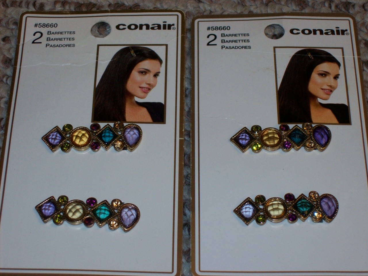 Conair Hair Barrettes Head Wrap Band Lot jewel PicASet eBay