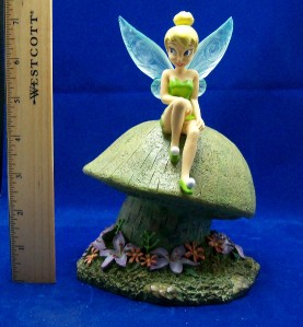 tinker bell garden statue