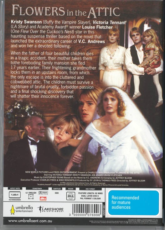 FLOWERS IN THE ATTIC KRISTY SWANSON NEW & SEALED DVD eBay