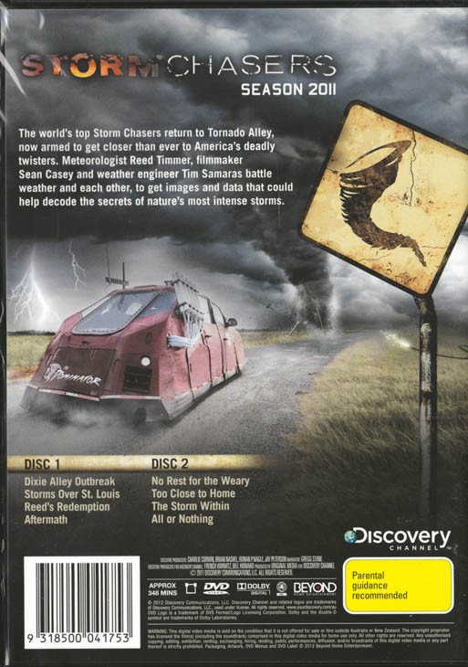 Storm Chasers Season 2011 Region 4 NEW AMP Sealed DVD eBay