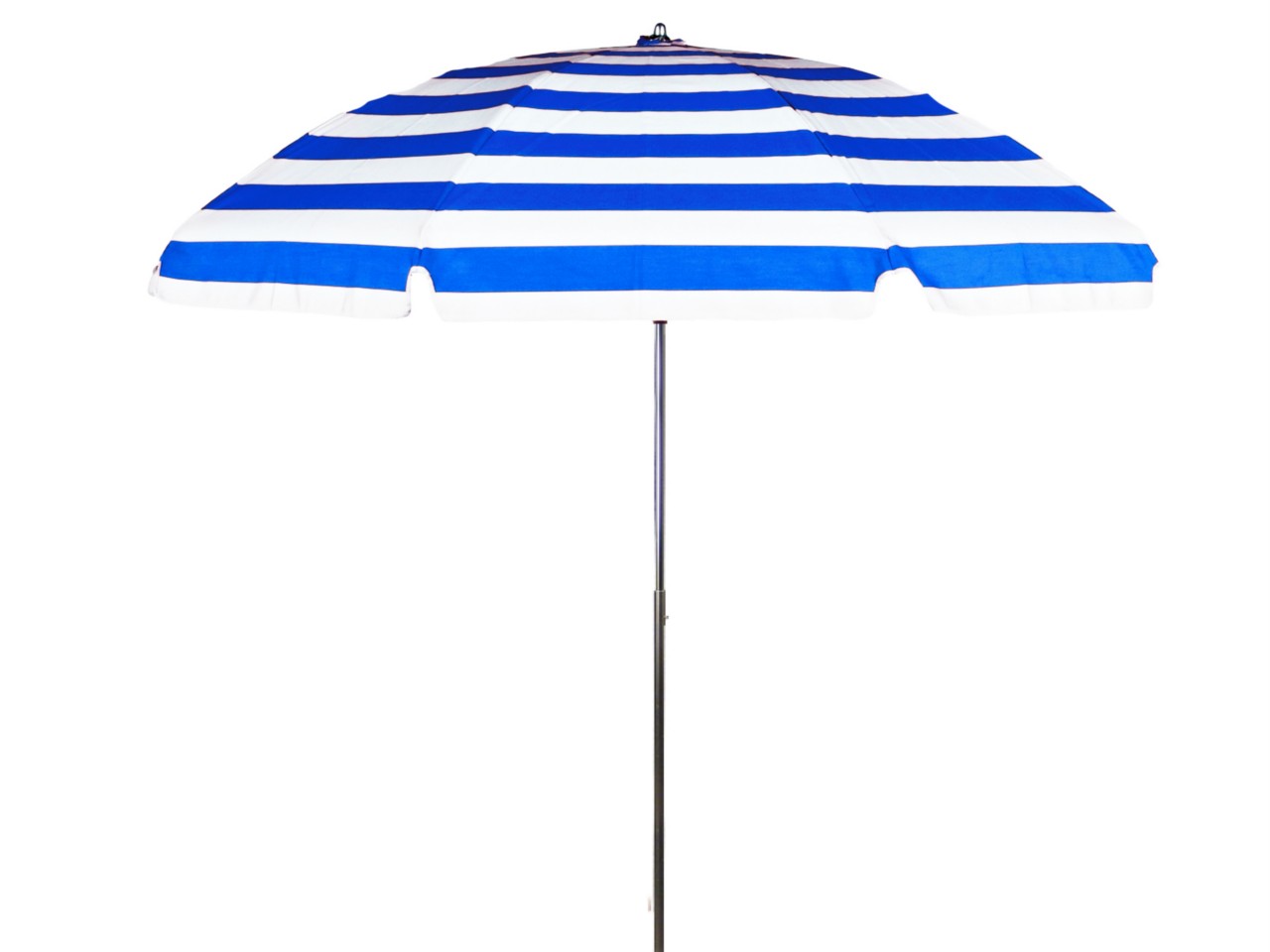 7.5 Sunbrella Beach Umbrella w/Tilt Blue & White Stripe eBay