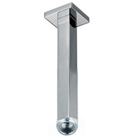 Chrome Square Ceiling Shower Arm 120mm 4.8 inches