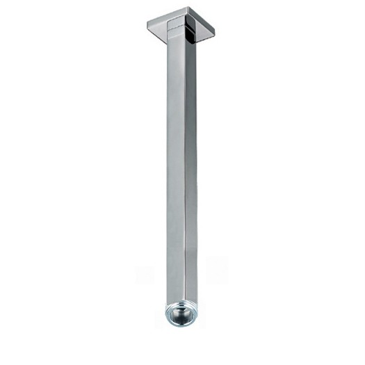 Chrome Square Ceiling Shower Arm 360mm 14.4 inches