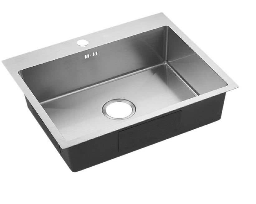 ... Single Bowl Satin Stainless Steel Inset Kitchen Sink (DS028) eBay