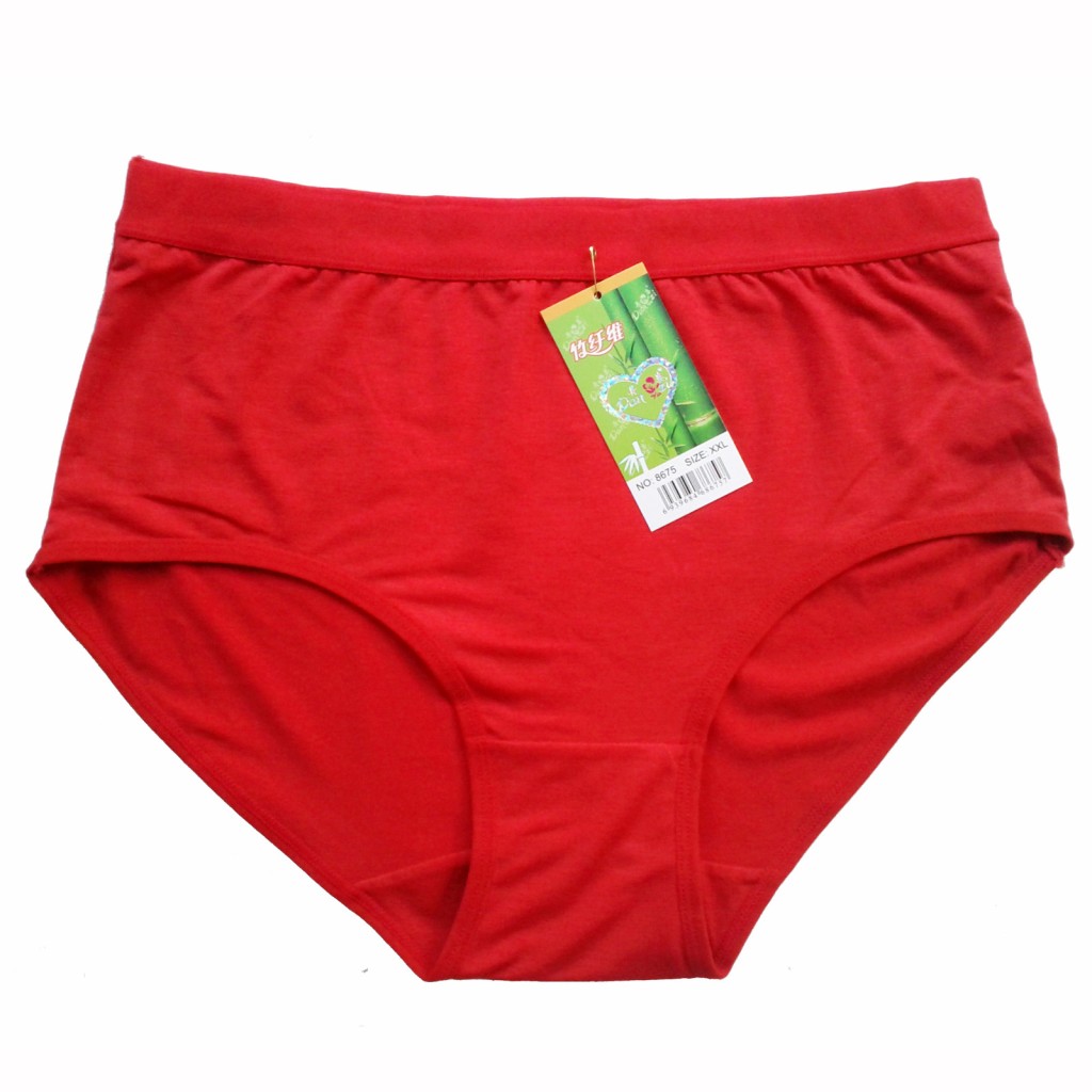 Top quality 1pc Lady's Bamboo Underwear Soft Womens Panties SZ US L/XL