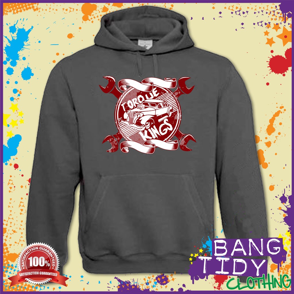 Details about Boys Hot Rod Hoodie Age 3yrs