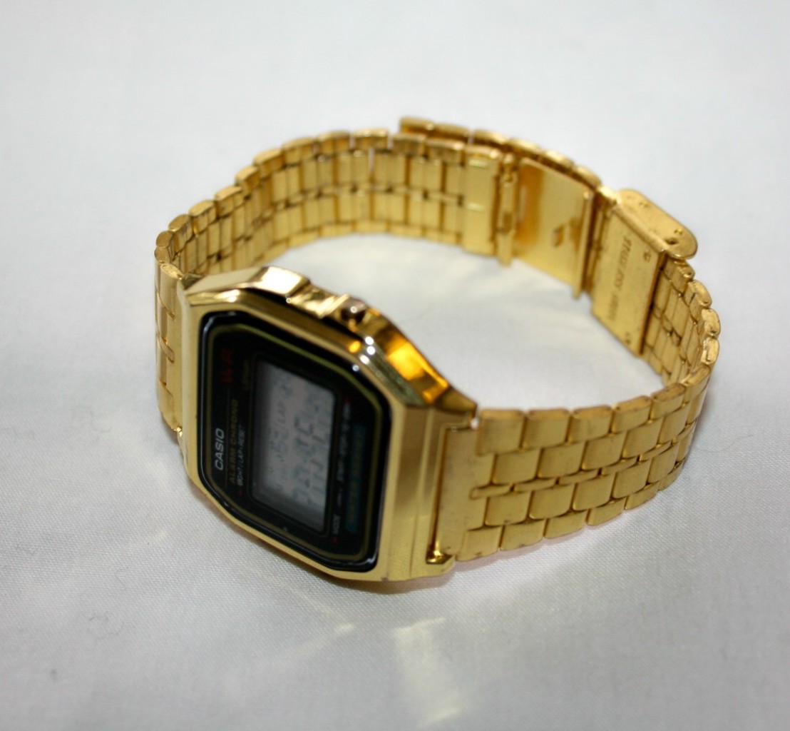 casio old school watch