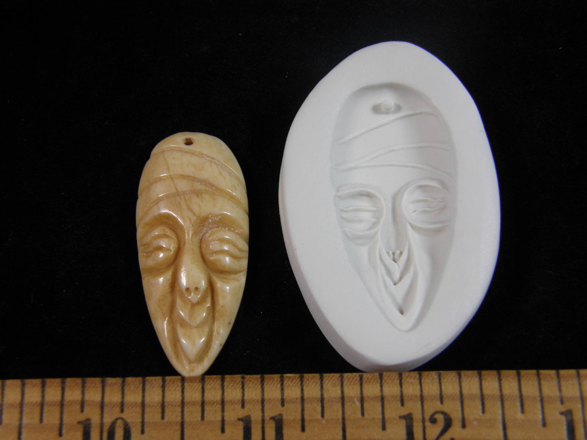 Mask Clown Tribal Owl Asian Polymer Clay Mold eBay