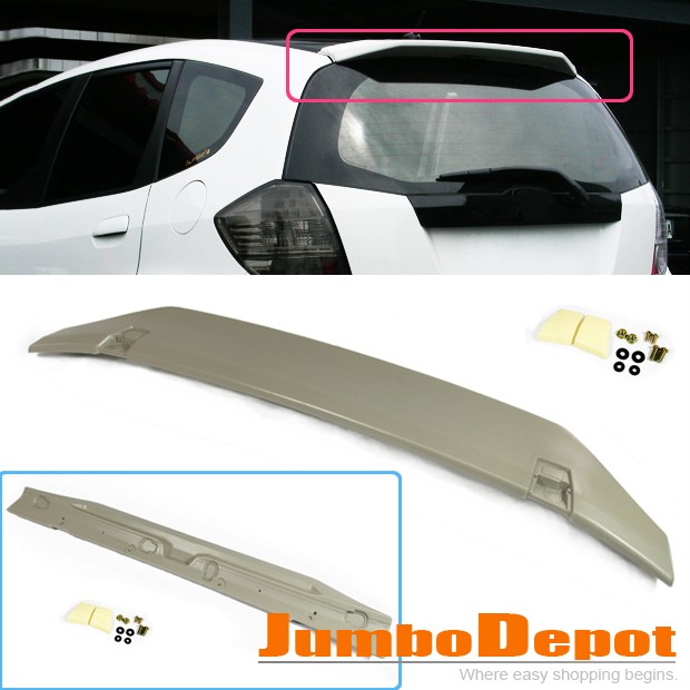 Rear spoiler for honda jazz