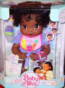 INTERACTIVE BABY ALIVE AFRICAN AMERICAN DOLL ~ HTF ~NEW
