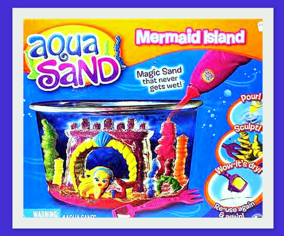 aqua sand mermaid island