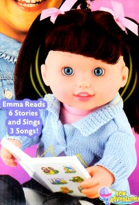 EMMA INTERACTIVE DOLL READS BOOK SINGS TALKS & MORE NEW