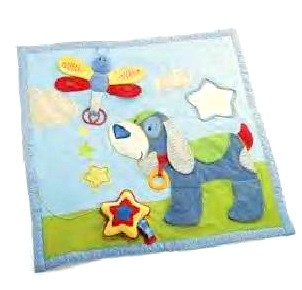 BABY GUND SNOODLE DOG LEARN & GROW ACTIVITY PLAYMAT NEW