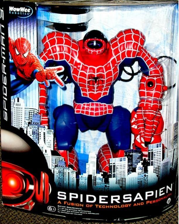 SPIDERSAPIEN REMOTE CONTROL ROBOSAPIEN SPIDERMAN ROBOT eBay