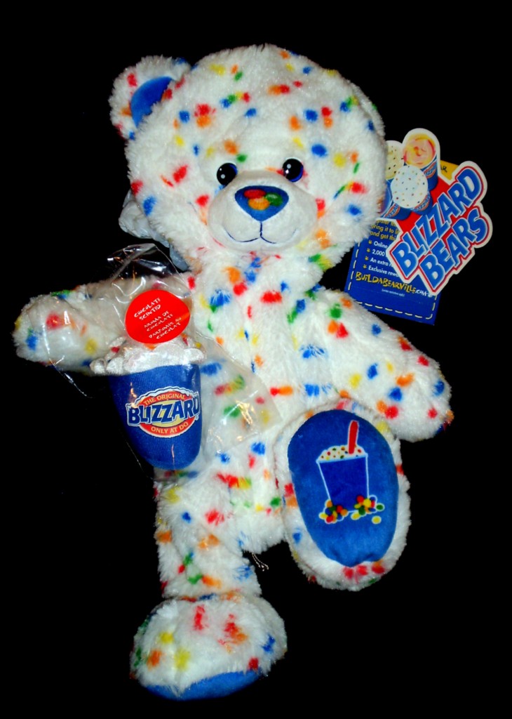 Build a Bear Confetti Candy Sprinkles Blizzard DQ Dairy Queen Unstuffed