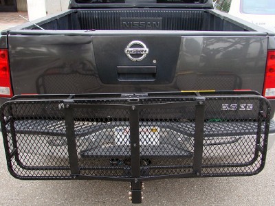 Folding Cargo Carriers on 500 Lbs Folding Cargo Carrier Rack Basket Truck Trailer Receiver Hitch