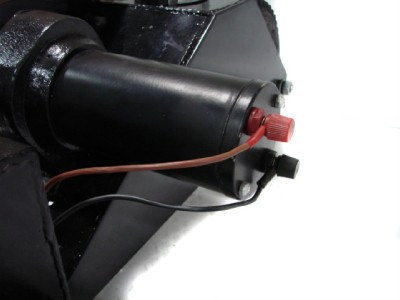 This dolly was motorized using a