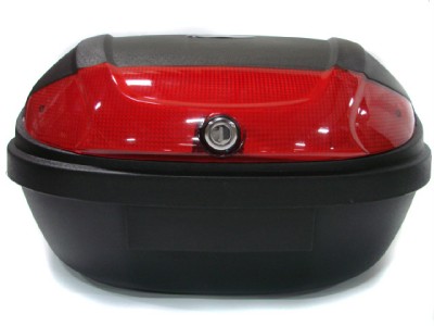 Motorcycle Trunk Luggage on Matte Black Universal Motorcycle Scooter Trunk Luggage Top Case Tail