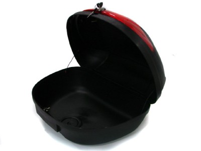 Motorcycle Trunk Luggage on Matte Black Universal Motorcycle Scooter Trunk Luggage Top Case Tail