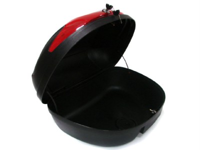 Motorcycle Trunk Luggage on Matte Black Universal Motorcycle Scooter Trunk Luggage Top Case Tail