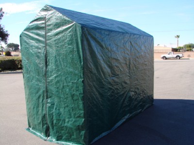 PORTABLE MOTORCYCLE DIRT BIKE JET SKI ATV TENT STORAGE SHED COVER