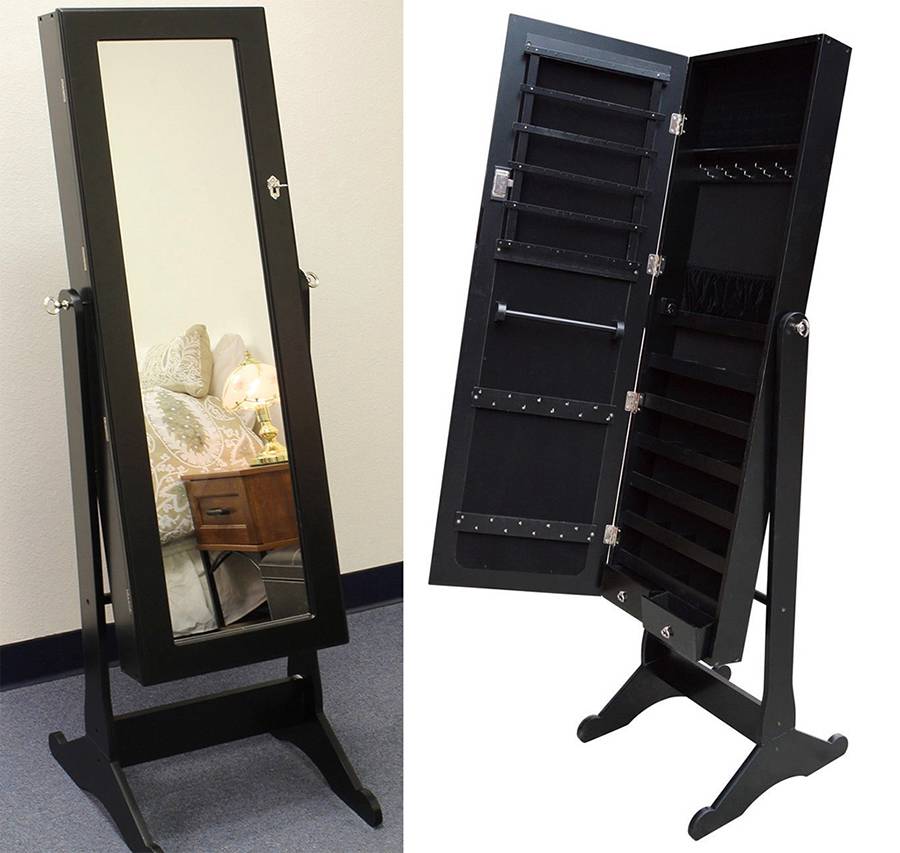 Mirror Jewelry Stand