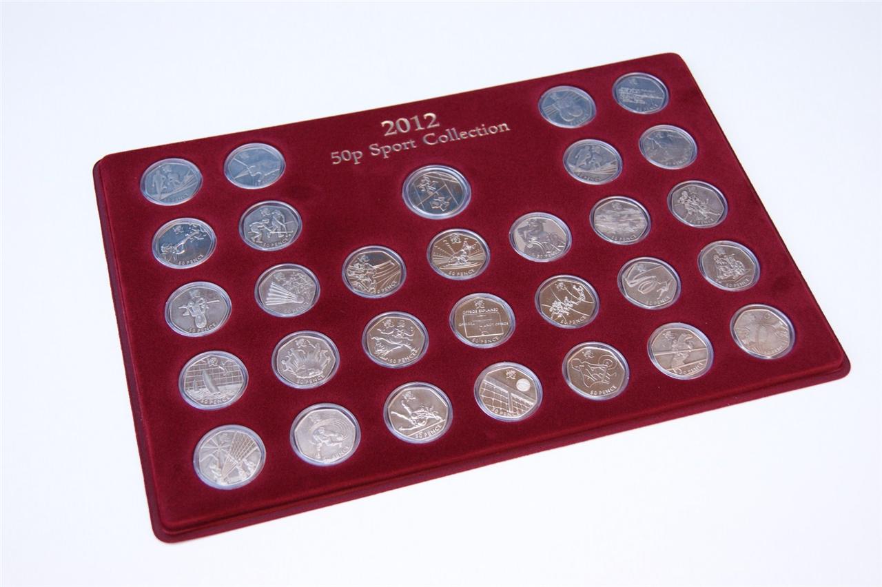 Coin Collection Book For 50P / NUOLUX Coin Book Collection Album 60