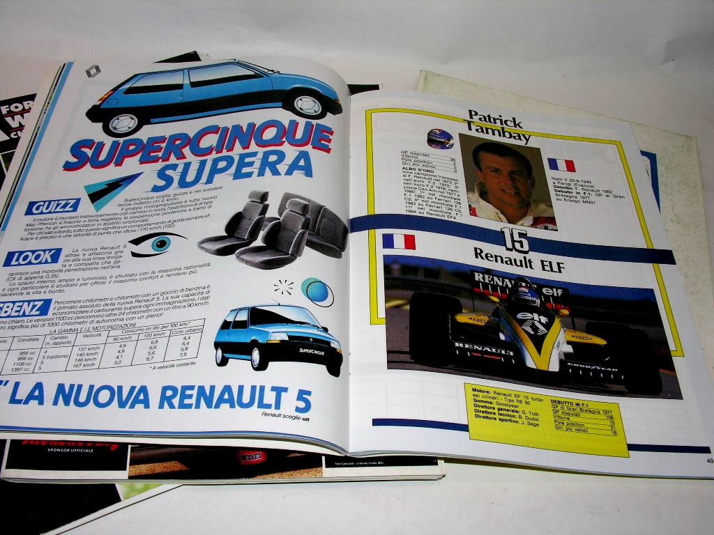 GP SAN MARINO IMOLA 4 PROGRAMMI UFFICIALI 1985-89(1356) | eBay