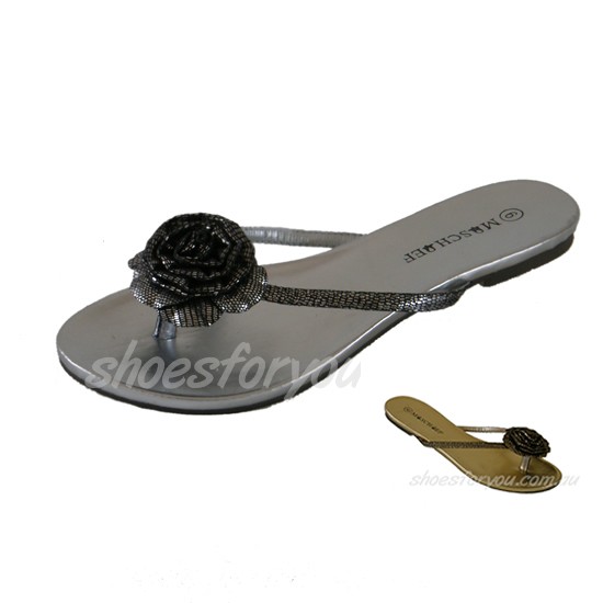 Details about WOMENS DESIGNER SHOES Flat Flip Flop Style Sandal SZ 5 6 ...