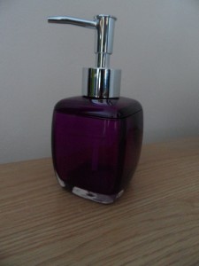 PURPLE SOAP DISPENSER Lotion Dispenser BATHROOM KITCHEN | eBay