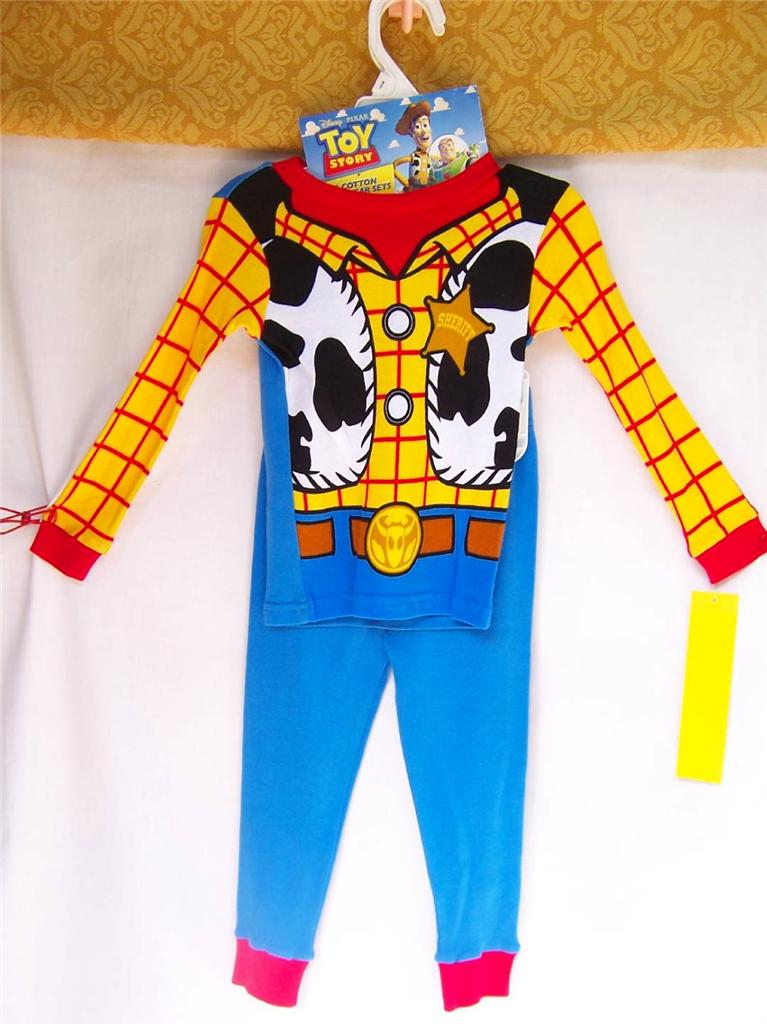 Toy Story PAJAMAS Woody Cowboy Boys 2Pc Long Colorful PJs Disney Pixar New NWT eBay