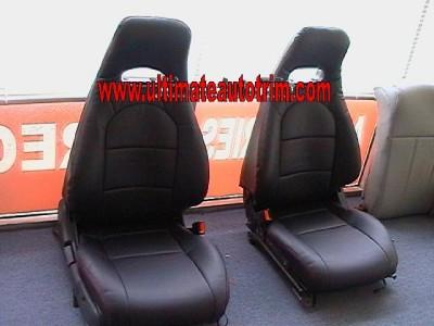 Nissan pulsar leather seat covers #9