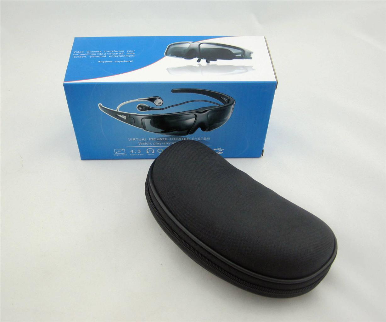 52 Portable Video Glasses Mobile Theatre Goggles W/AV In FPV /Watch