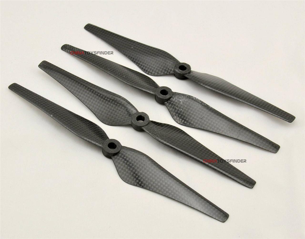 4X Carbon Fiber 9" 9443 Propeller Prop CW/CCW DJI Phantom 2 Vision